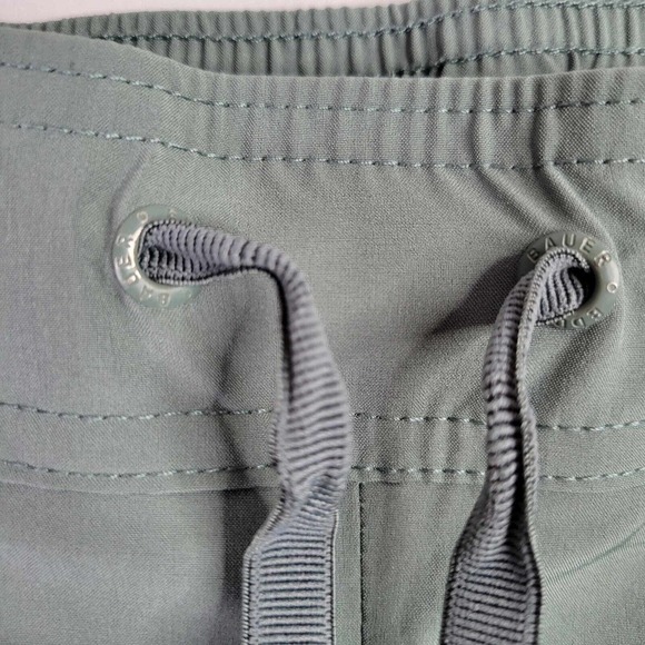 Eddie Bauer Jogger Pants Womens Size L Green Pocket Drawstring Ankle Length - Picture 5 of 9